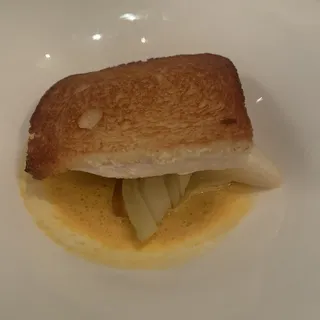 Brioche Crusted Halibut