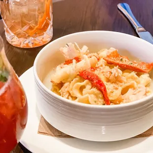 Lobster mac and cheese