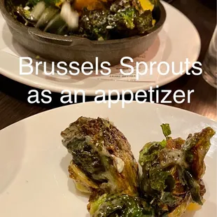 Brussels sprouts as Appetizers