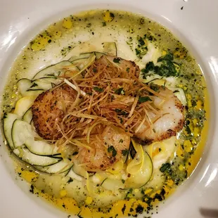 Scallops@ 1799 Prime Steak&amp; Seafood!