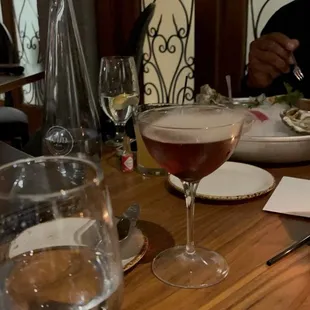 Smoked Midnight Manhattan