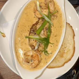 Blackened Whiskey Shrimp