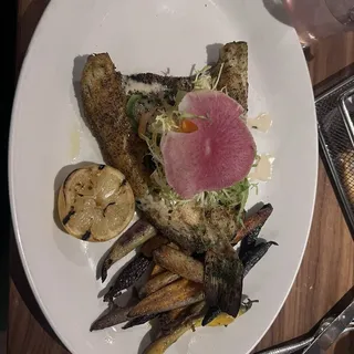 Grilled Whole Branzino