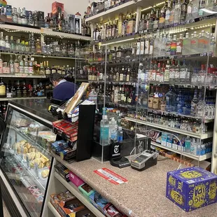 Liquor and empanadas