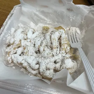The funnel cake was great!