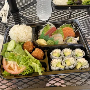 Sashimi Lunch Bento Box