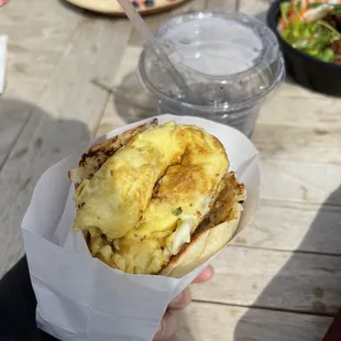 Egg Breakfast Sando