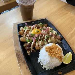 Sizzling Sisig Plate