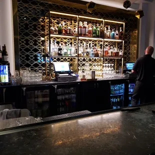 Bar upstairs @ 18 Social