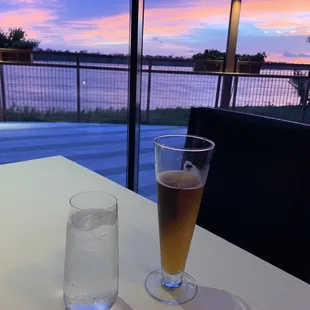 Beer and a view