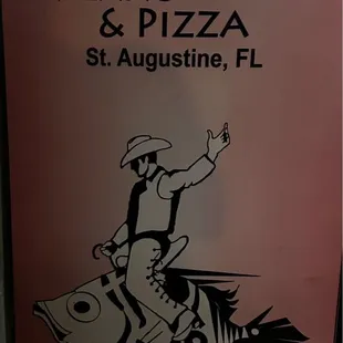 a sign for a restaurant