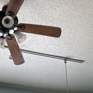 The fan... I mean literally just the actual tip of a very dusty iceberg