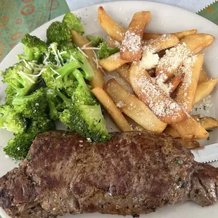 Steak special, NY strip