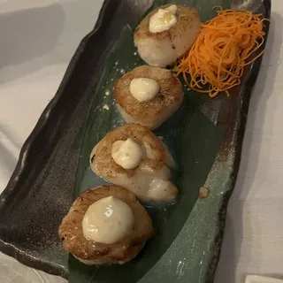 Grilled Diver Sea Scallops