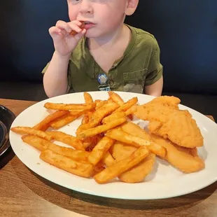 Kid approved fries