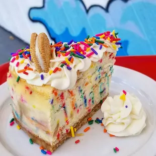 Oreo Funfetti cheesecake