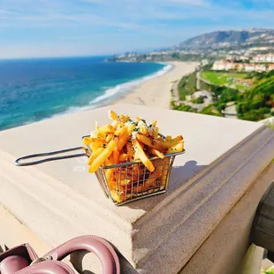 Truffle Fries with a view!