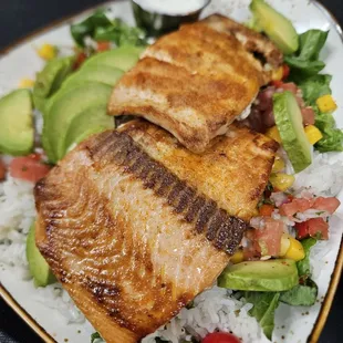 food, grilled fish, fish, seafood, grilled seafood