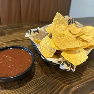 Chips and Salsa were good.