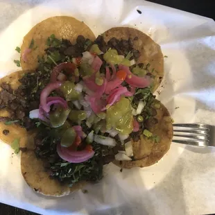 Carne asada tacos were delicious!
