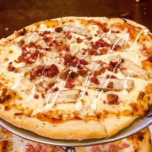 Chicken Bacon Ranch Pizza