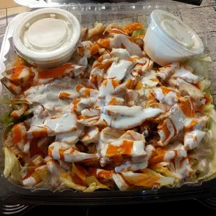 Buffalo chicken salad