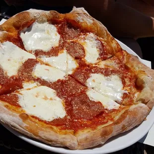 Wood Fired Pepperoni Pizza