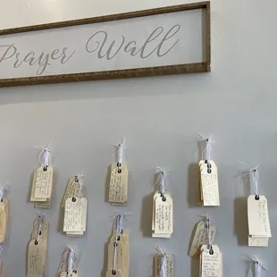 Prayer wall