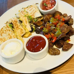 Breakfast quesadilla