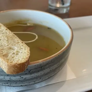 Garlic Focaccia Crostini