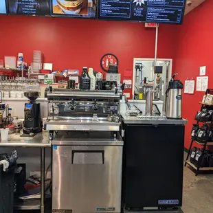 the coffee machine