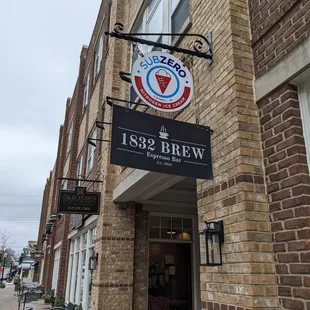 the outside of the building