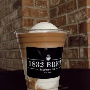 Nitro cold brew floats
