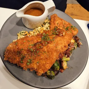Pork schnitzel