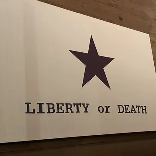 the liberty of death sign