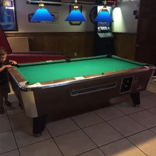 Pool table