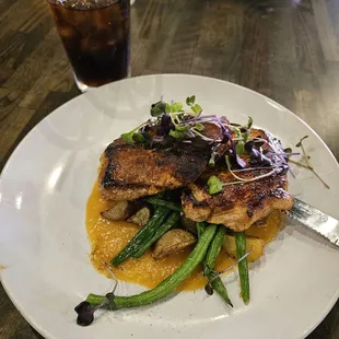 Porter Peach Pork Chops