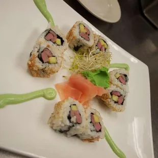 sushi and sashimi, sashimi, sushi, food