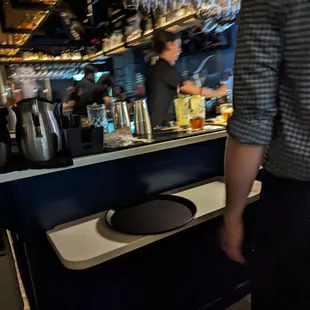 sushi and sashimi, interior