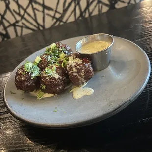 Poblano Meatballs