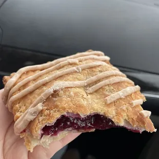 Cranberry cherry pastry