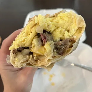 Smoked Brisket Burrito