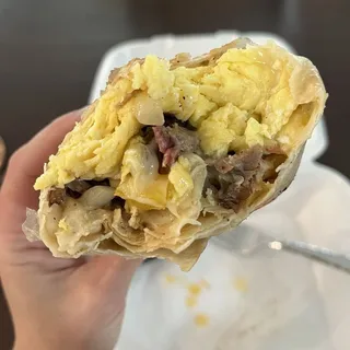 Smoked Brisket Burrito