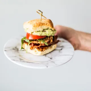 Fried Chicken Skin BLT