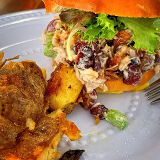 Chopped Chicken Salad Sandwich