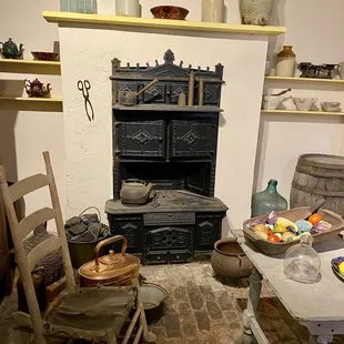The Kitchen (on the lower level) of the 1850 House of the Louisiana State Museum