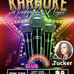 karaoke night flyer