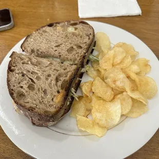 Turkey and Havarti sandwich