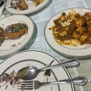 Onion Bajji, Paneer Veg-65