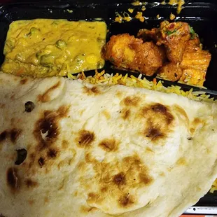 Veg Lunch Box. Available weekdays.